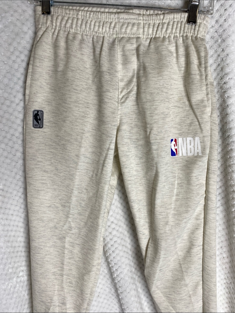 NBA Cream Heather Kids Joggers pants with Logo